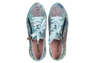 Sneakersy Laura Vita Joctao 06 Cobalt 202118, Niebieski, Skóra naturalna