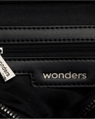 Torebka Wonders WB-52002 Nylon Negro, Czarny, Tworzywo