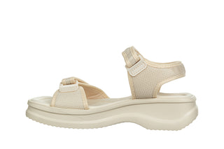 Sandały Azaleia Vera Therapy Pap Ad Off White BT313 198063, Biały, Tkanina