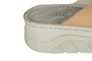 Klapki Bayla-161 022 05 6106 Crema Scissors 161750, Beżowy, Skóra naturalna