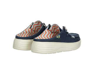 Klapki Pitas Caparica Periscope 003332, Granatowy, Tkanina