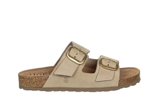 Klapki Yokono Jerba-700 Nobuck Sand 208018, Beżowy, Skóra naturalna