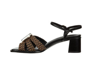 Sandały Noa Harmon 10306P-06 Faro Black 213003, Czarny, Skóra naturalna