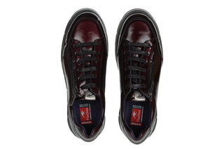 Sneakersy Fluchos Ilia F2306 Naplack Burdeos 217004, Bordowy, Skóra naturalna