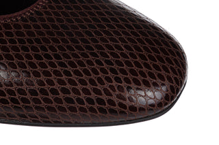 Czółenka Ara 12-21838-83 Caffee Snake Multi 215002, Brązowy, Skóra naturalna