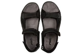 Sandały Imac 1040101 Black Black 167026, Czarny, Skóra naturalna