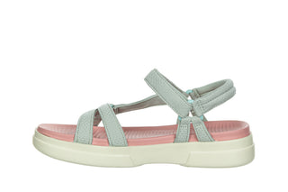 Sandały Pitas Claire Azul Claro 003334, Niebieski, Tkanina