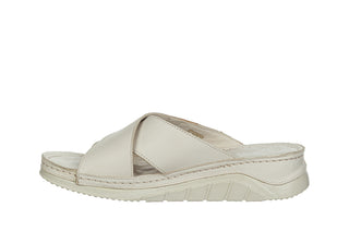 Klapki Bayla-161 022 05 6106 Crema Scissors 161750, Beżowy, Skóra naturalna