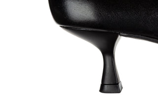 Czółenka Bottero 377401 Black 523108, Czarny, Skóra naturalna