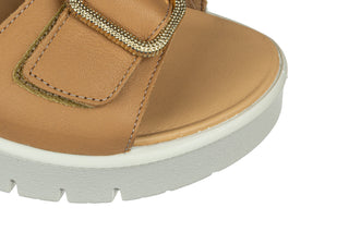 Sandały Imac 1080502 Cake Beige 167020, Beżowy, Skóra naturalna