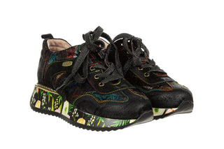 Sneakersy Laura Vita Delphine 16 Noir 202099, Czarny, Skóra naturalna