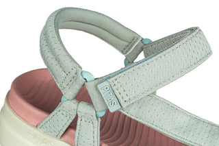 Sandały Pitas Claire Azul Claro 003334, Niebieski, Tkanina