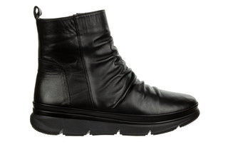 Botki Bayla-112 0452-505 01 Black 112078, Czarny, Skóra naturalna