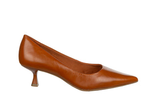 Czółenka Bottero 377401 Caramel 523109, Brązowy, Skóra naturalna