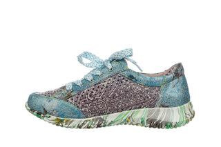 Sneakersy Laura Vita Joctao 06 Cobalt 202118, Niebieski, Skóra naturalna