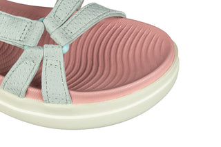 Sandały Pitas Claire Azul Claro 003334, Niebieski, Tkanina