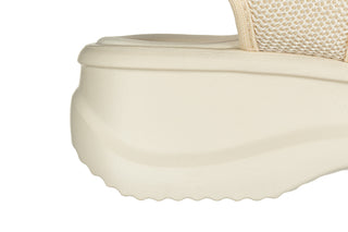 Sandały Azaleia Vera Therapy Pap Ad Off White BT313 198063, Biały, Tkanina