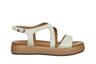 Sandały Bayla-161 061 12504 Crema 161765, Beżowy, Skóra naturalna