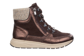 Trzewiki Caprice 9-26212-47 Dk Brown Comb 218010, Brązowy, Skóra naturalna