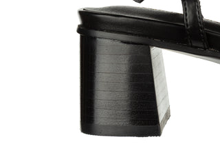 Sandały Noa Harmon 10306P-06 Faro Black 213003, Czarny, Skóra naturalna