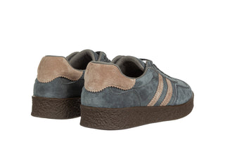 Sneakersy S Barski LR62-7103 D Grey 216002, Niebieski, Skóra naturalna