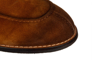 Mokasyny Brooman B463-G21-WX08 Tan 104253, Brązowy, Skóra naturalna