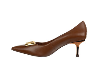 Czółenka Capelli Rossi 12292-665-797 Walnut 523082, Brązowy, Skóra naturalna