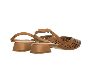 Sandały Gioseppo Lagos Tan 602219, Brązowy, Skóra naturalna