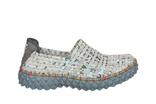 Półbuty Rock Full Breath Bin Prosecco 032130, Szary, Tkanina