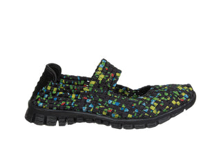 Półbuty Rock Talia Amazonas 032145, Czarny, Tkanina