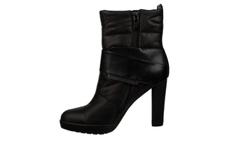 Botki Calvin Klein Nasha Black, Czarny, Tworzywo