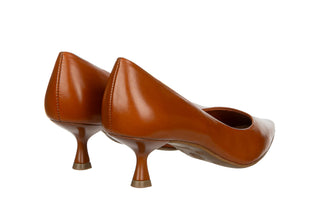 Czółenka Bottero 377401 Caramel 523109, Brązowy, Skóra naturalna