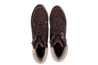 Trzewiki Caprice 9-26212-47 Dk Brown Comb 218010, Brązowy, Skóra naturalna
