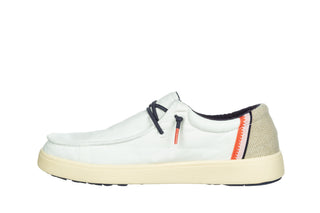 Półbuty Pitas Cana Blanco 003357, Biały, Tkanina