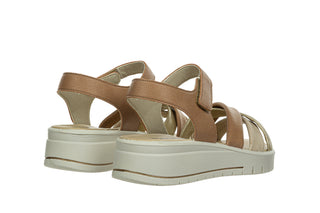 Sandały Imac 1080700 Taupe Beige 167021, Beżowy, Skóra naturalna