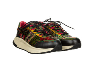 Sneakersy Laura Vita Buzzo 05 Noir 202097, Wielokolorowy, Skóra naturalna