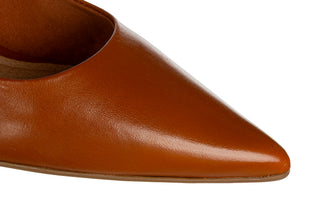 Czółenka Bottero 377401 Caramel 523109, Brązowy, Skóra naturalna