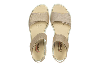 Sandały Imac 1079600 Champagne Beige 167018, Beżowy, Skóra naturalna