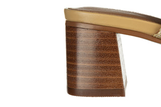 Japonki Noa Harmon 9971-90 Jude Gold 213005, Beżowy, Skóra naturalna