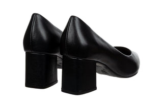 Czółenka Bottero 377101 Black Nap 523092, Czarny, Skóra naturalna