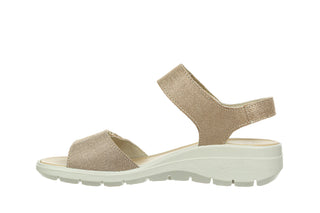 Sandały Imac 1079600 Champagne Beige 167018, Beżowy, Skóra naturalna