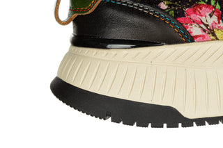 Sneakersy Laura Vita Buzzo 05 Noir 202097, Wielokolorowy, Skóra naturalna