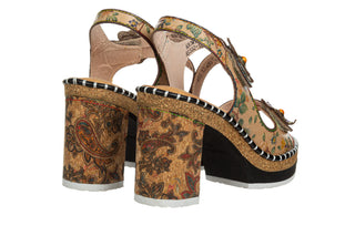 Sandały Laura Vita Naomio 16 Beige 202123, Beżowy, Skóra naturalna