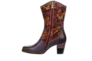 Botki Laura Vita Cendrillon 24 Mauve, Fioletowy, Skóra naturalna