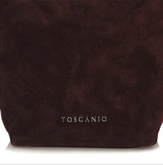 Torebka Toscanio G99 Bordo D54, Skóra naturalna