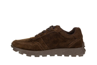 Sneakersy S Barski LR62-7101 Coffee 216001, Brązowy, Skóra naturalna