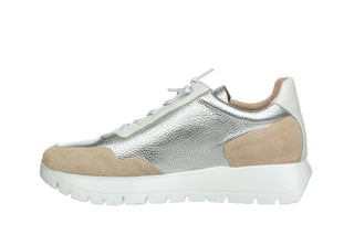 Sneakersy Wonders A-24101 Beig Plata Off 138051, Wielokolorowy