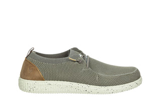 Półbuty Pitas Wp150 Wallabi Fly Washed Taupe 003376, Szary, Tkanina