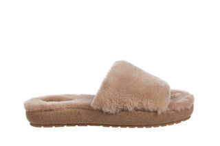 Kapcie Emu Mckay Camel 119212, Beżowy, Wełna