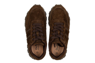 Sneakersy S Barski LR62-7101 Coffee 216001, Brązowy, Skóra naturalna